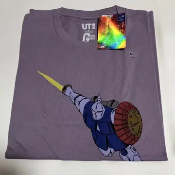 UNIQLO GUNDAM T셔츠 M사이즈 퍼플