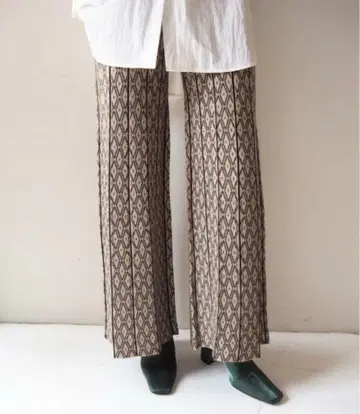 TODAYFUL 패턴 니트 레깅스