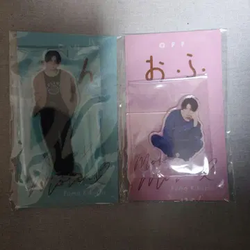 후마 키쿠치 아크릴 스탠드 2개 세트