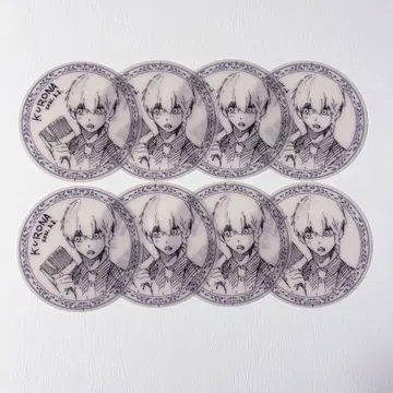 쿠로네 란세 블루 록 전시회 클리어 시트 블루 록