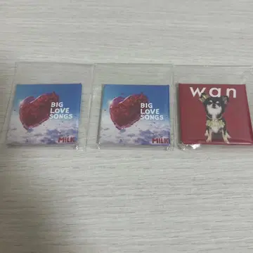 BIG LOVE SONGS와 WAN 스퀘어 마그넷