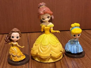 벨&신데렐라 피규어 3체 세트