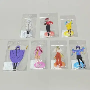 좀비랜드 사가 아크릴 스탠드 세트 7개입