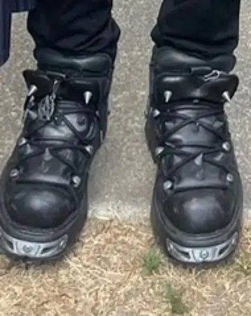 new rock 로우 부츠