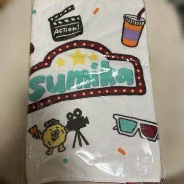 sumika 팝콘 타월 화이트