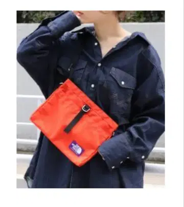 THE NORTH FACE 오렌지 숄더백