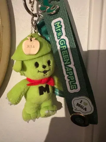Ms. Green Apple 메멜 데코레이션 스트랩 포함