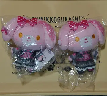프로세카 산리오 본봉리본 (미즈키) 봉제 인형 2개 세트