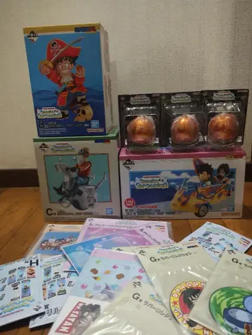 제일복권 드래곤볼 스냅 컬렉션 b상 c상 라스트원상 f상 세트