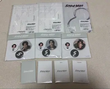 SnowManPOPUP 굿즈 메구로 렌 세트