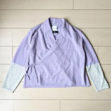 새상품급 SOU SOU x ALPHA 캐시미어 다른 소매 카라 가디건 울