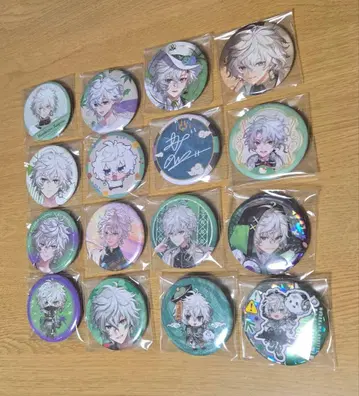 무라쿠모 카게츠 캔 배지 묶음 판매