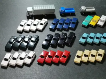 N 게이지 1/150 스케일 자동차 38대 세트