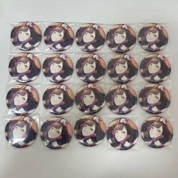 시라이시 안 글리터 캔뱃지