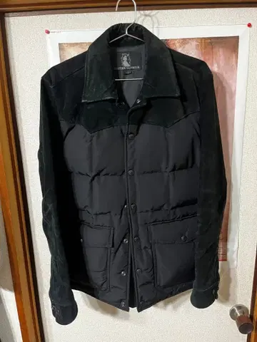 HYSTERIC GLAMOUR 블랙 패딩 자켓