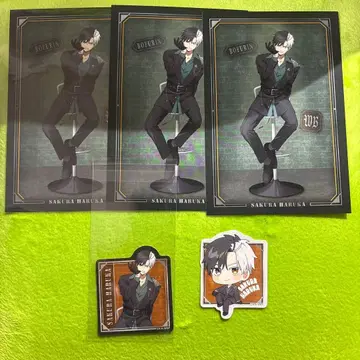 WIND BREAKER 윈브레 로프트 스티커 혜택 엽서 벚꽃