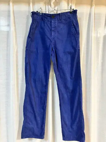 orslow 오어슬로우 프렌치 워크 팬츠 블루 사이즈 1