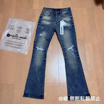 purple brand 퍼플 브랜드 슬림핏 청바지 p004