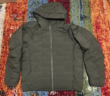 유니클로 퍼프 테크 후드티 M