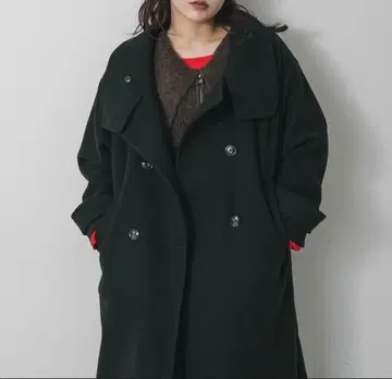 스탠드 카라 롱 코트 SENSE OF PLACE