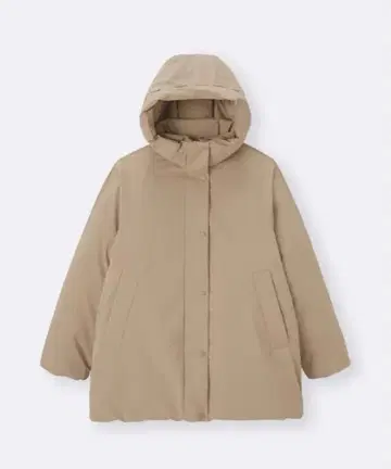 GU 웜 패디드 스티치리스 코트