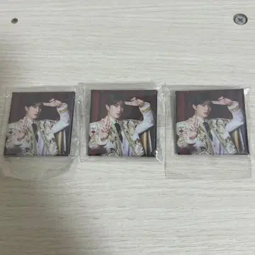 아이돌 핀 배지 3개 세트