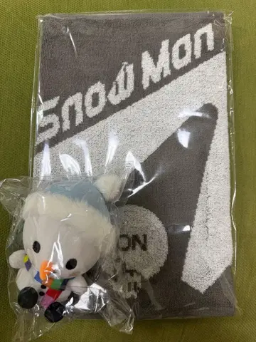 Snow Man Dome Tour ON 페이스 타월 타마유키 키링