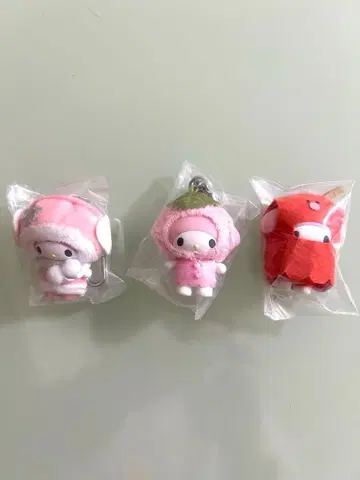 산리오 치비토모 마이멜로디 화과자&반찬&눈의 정령 3세트