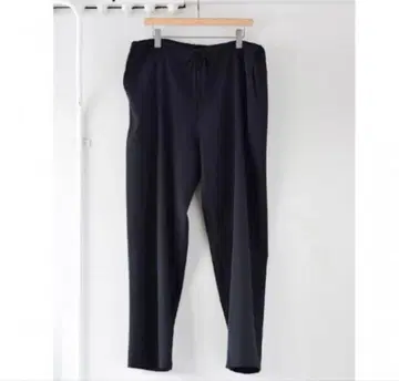 울 개버 드로우 스트링 팬츠