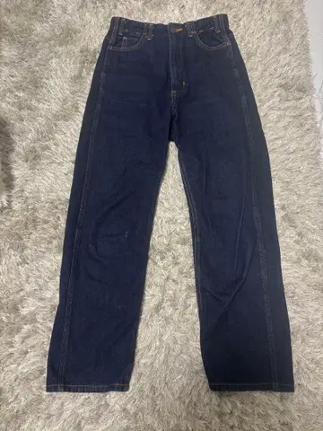 EDWIN 에드윈 다크 블루 스트레이트 데님 팬츠