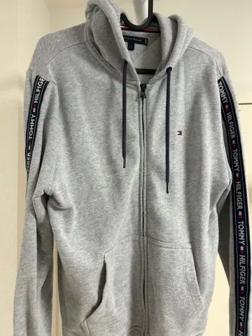 Tommy Hilfiger 그레이 집업 후드티