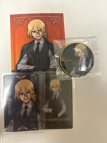 Dr.STONE 블랙 슈트 나나미 류스이