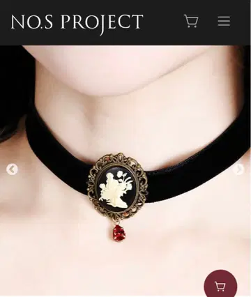 [ NO.S PROJECT ] 골동품점의 카메오 초커