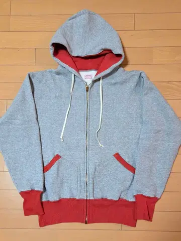 쿠시맨 풀 집업 후드티 L