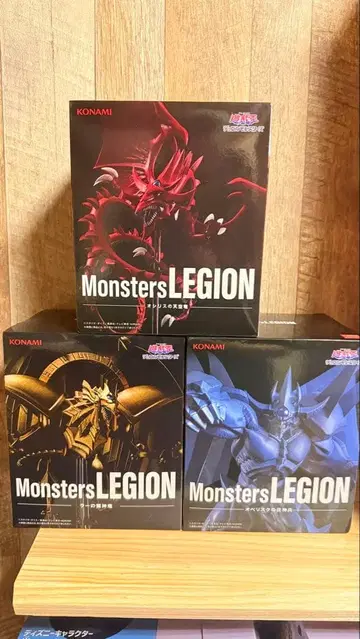 KONAMI Monsters LEGION 피규어 세트 유희왕