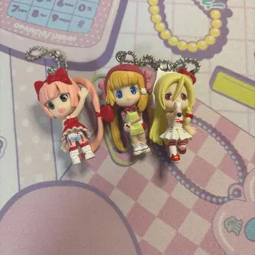 헬로키티와 함께 피규어 마스코트 3종