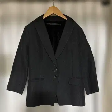 Muller of yoshiokubo 7부 소매 테일러드 자켓 블랙