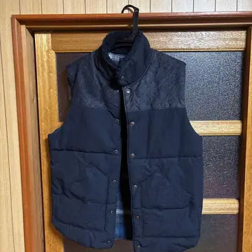 GAP Pendleton 다운 베스트 M 네이비