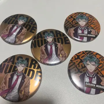 히프노시스 마이크 도츠이타레 본포 팬미팅 캔뱃지 시라츠유기 사사라 5개