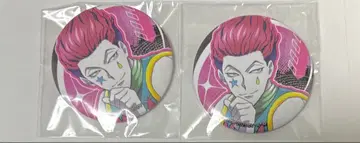 HUNTER x HUNTER 캔뱃지 등 맞대고 히소카 2점