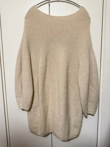 스나이델 라쿤 미니 니트 원피스