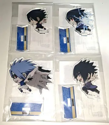 NARUTO 사스케 아크릴 스탠드 세트 달리는 SD 점프 페스타