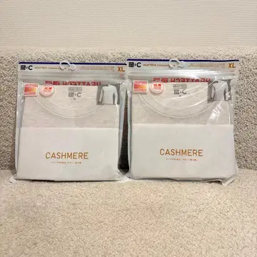 유니클로 시 울트라 웜 히트텍 T (캐시미어) 2세트