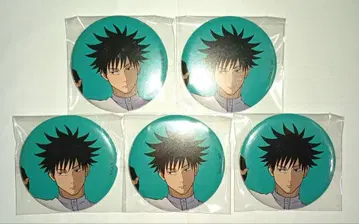 주술회전 애니메이션전 캔뱃지 후시구로 메구미 5개 세트