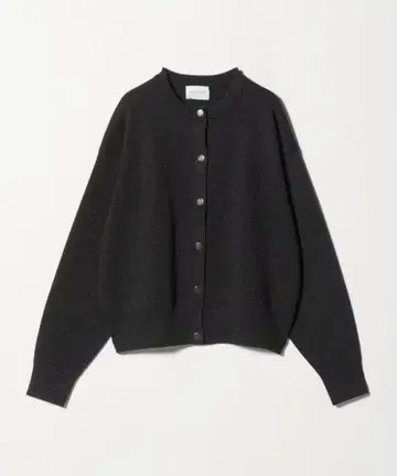 UNITED ARROWS 라메 니트 맨투맨 가디건 워셔블