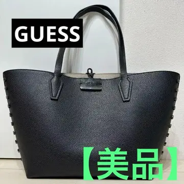 GUESS [게스] 숄더 토트백 블랙 스터드 장식!!