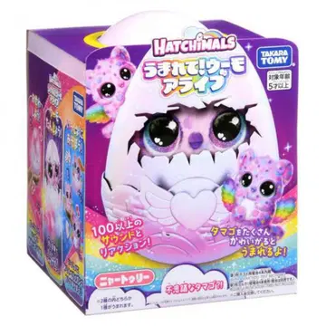 [ 새상품 ] Hatchimals 우마레테! 우모 아이러브 니야토리