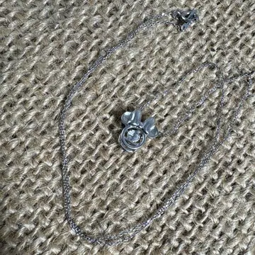 디즈니 미니 댄싱 스톤 목걸이 스털링