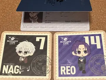 블루 록 나기 미카게 special trip 여권풍 노트 코스터