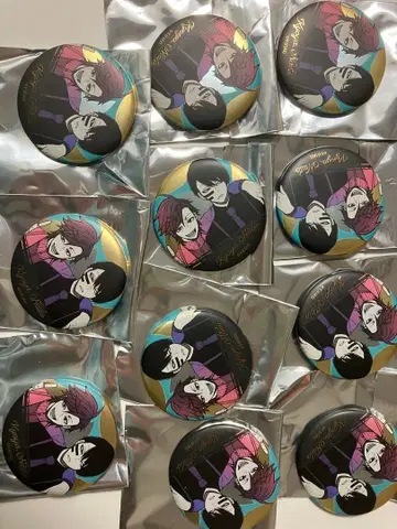 도겐안키 메탈릭 캔뱃지 오이란자카 쿄야 무타노 무진 11